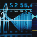 Dall-e generated art from the prompt 'secrets encoded in musical sound waves, digital art'
